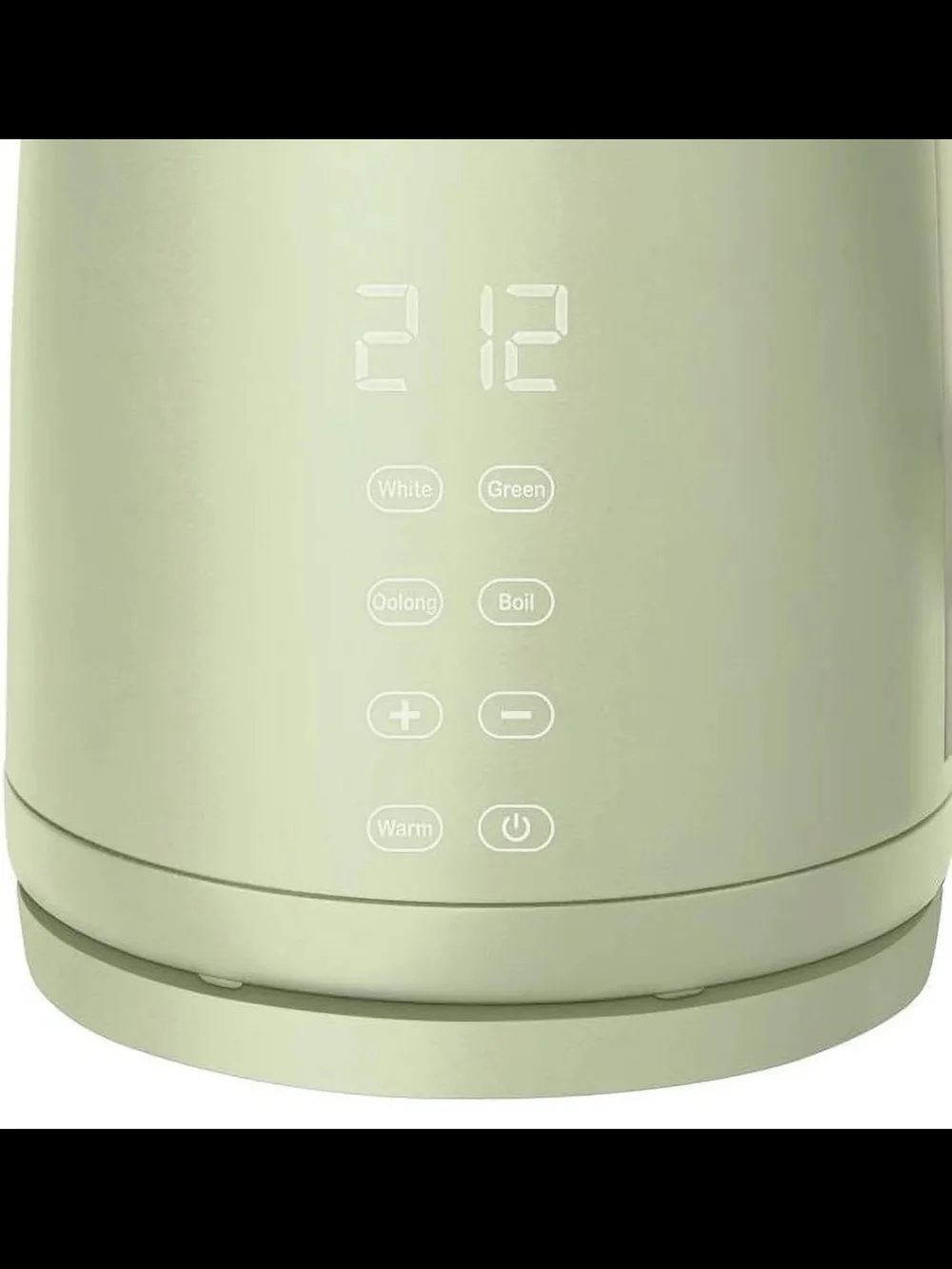 Beautiful 1.7L Electric Tea Kettle 1500W Adjustable Temp Cordless Sage Green